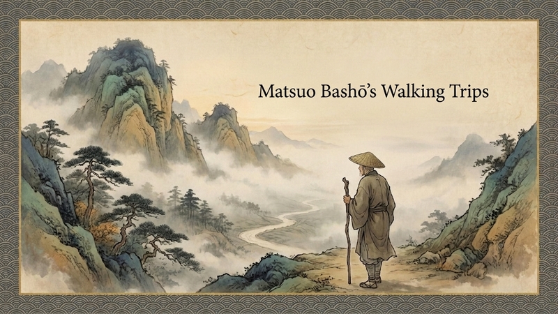 Matsuo Bashō’s Walking Trips