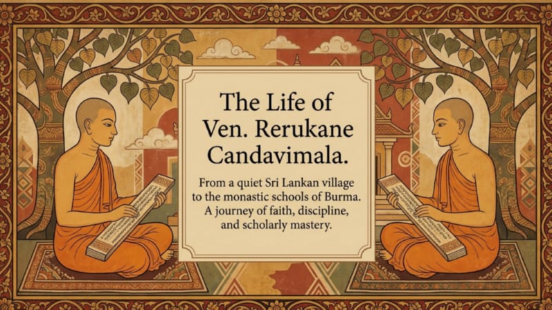 The Autobiography of Ven. Rerukane Candavimala