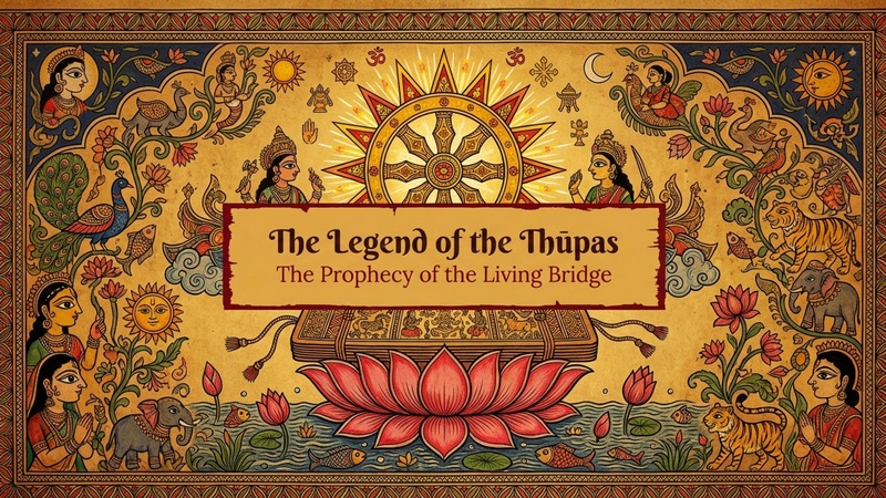 Thūpavaṁsa, The Legend of the Thūpas